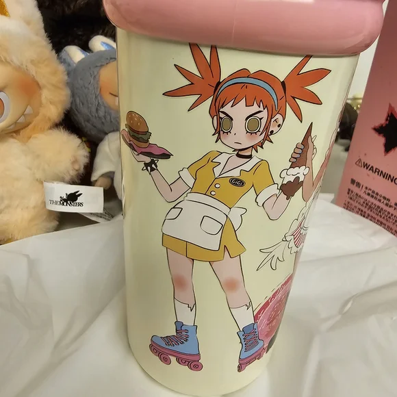 POP MART PEACH RIOT RUSH HOUR STRAW CUP - Picture 4 of 9